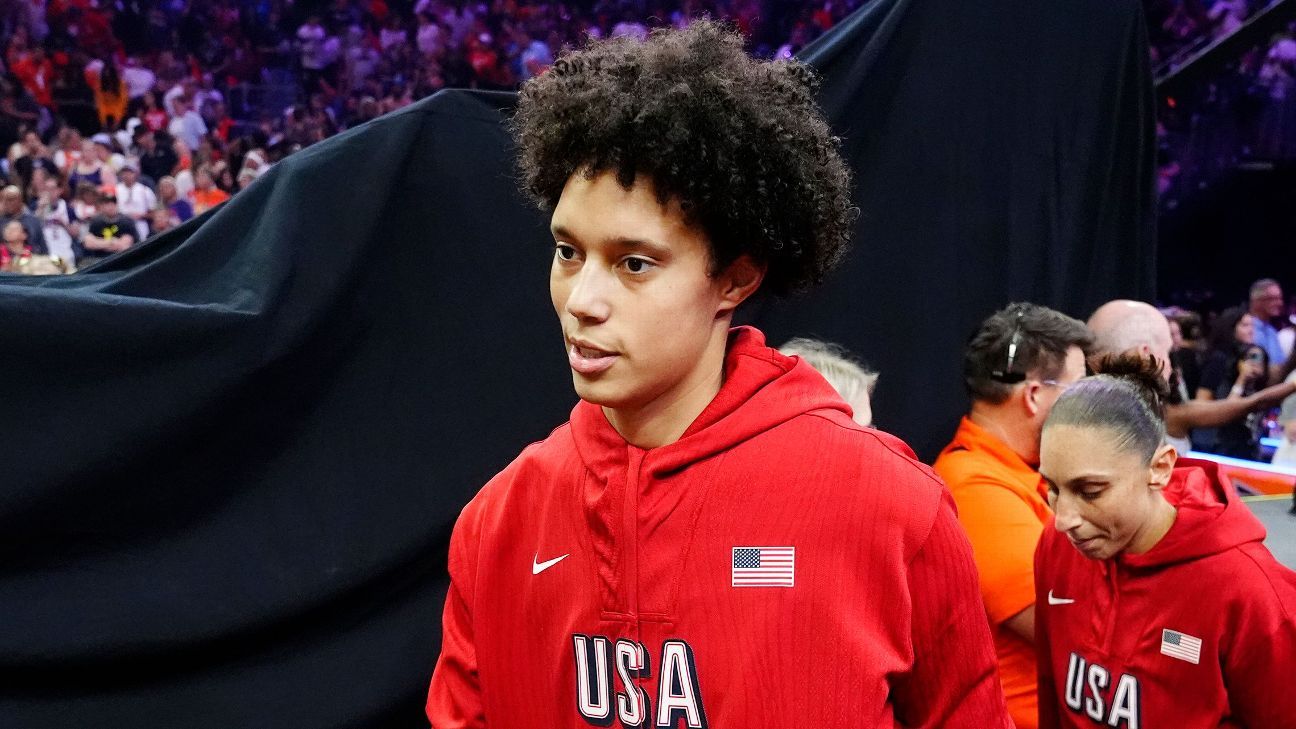 Brittney Griner honored to be wearing a USA Basketball jersey