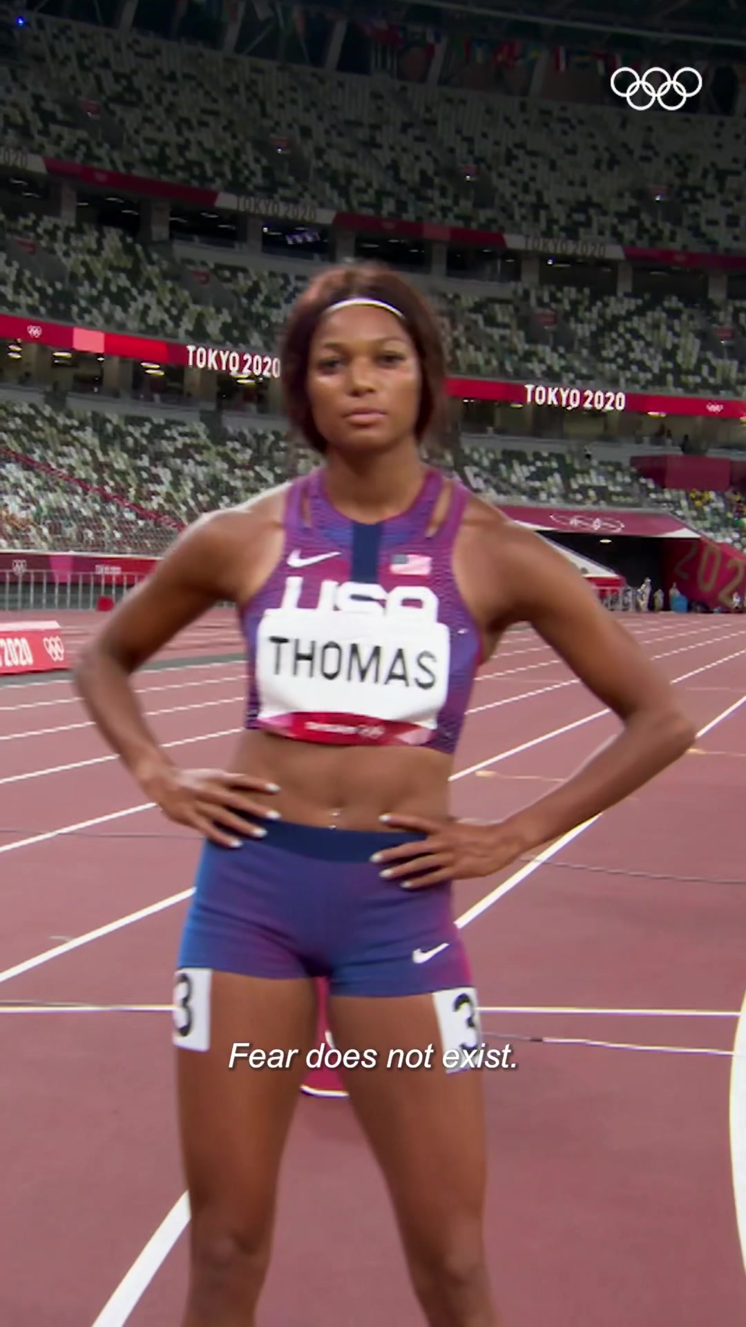Seven. Days. A. Week. Remember the name because Gabby Thomas is HER. #Toyota | #Athletics | #Paris2024  @Toyota @Team USA @USATF @Gabby Thomas