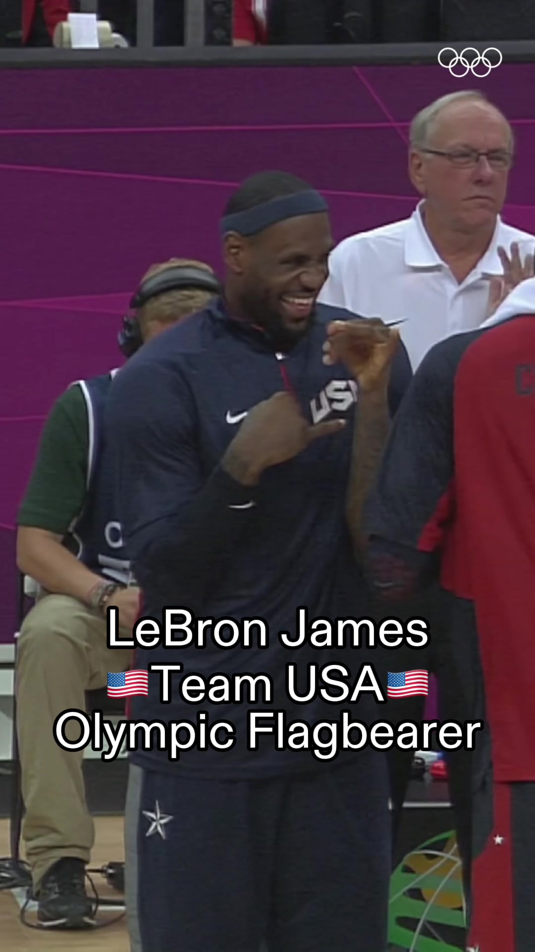 LeBron James has been named the official US male flagbearer for the Olympics!  Who’s ready to see the king of basketball make history?! 🤩 #Olympic #Paris2024 #LeBronJames #TeamUSA