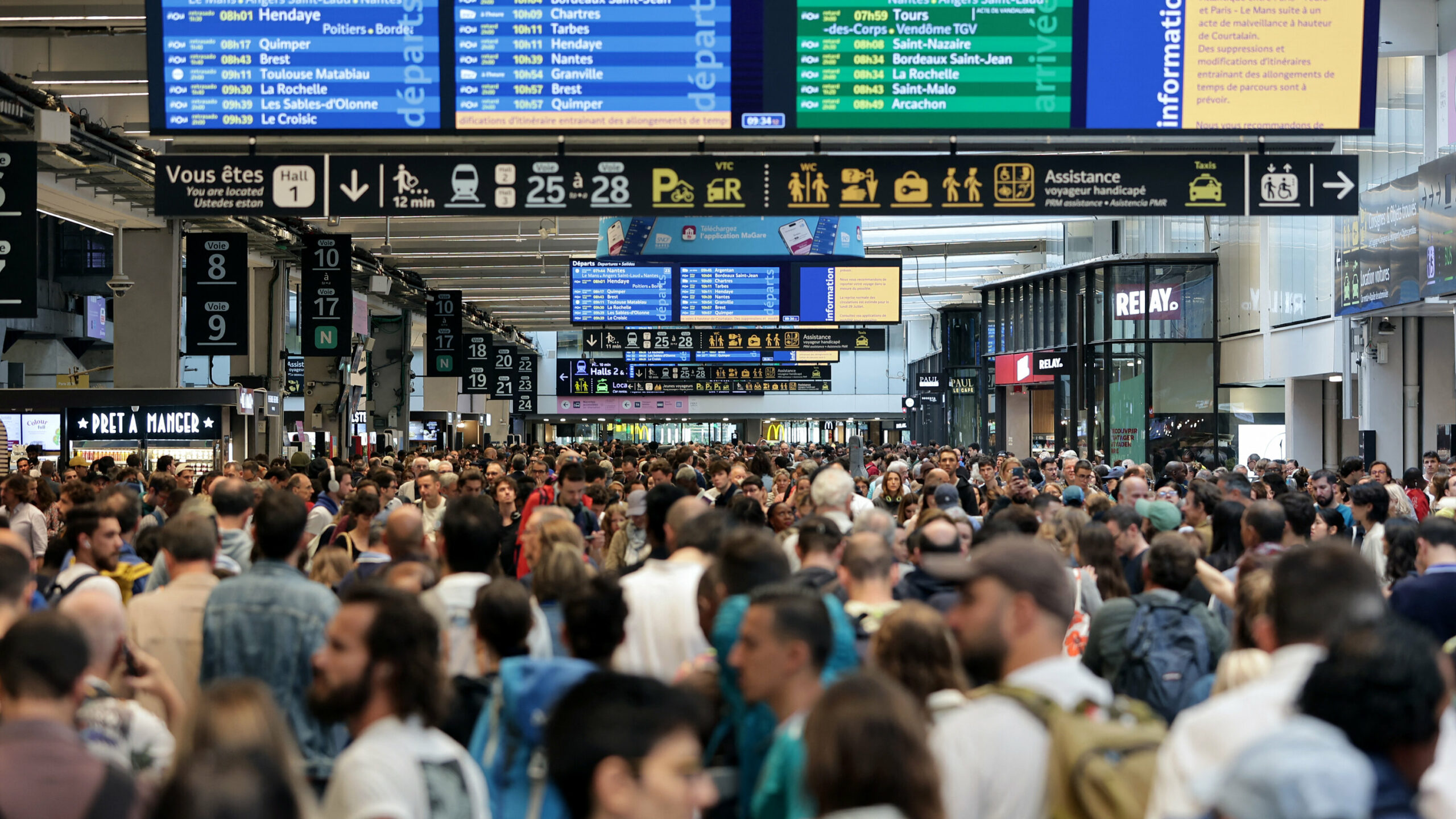 Olympics Live Updates: Arson Disrupts Trains Ahead of Opening Ceremony