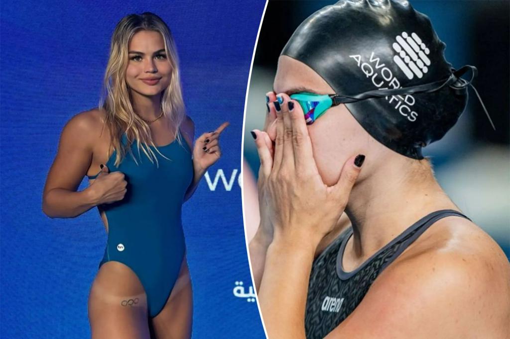 Luana Alonso, swimmer with Olympic tattoo, retires at 2024 Games