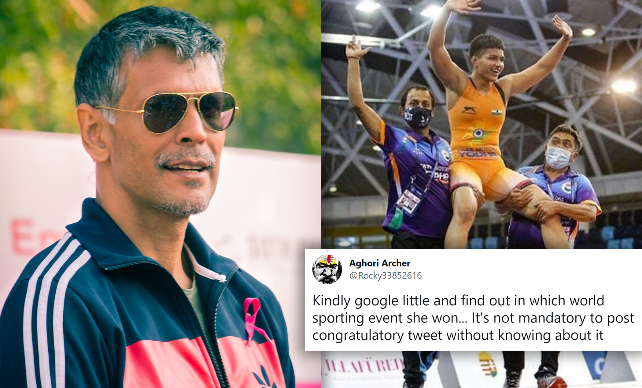 Milind Soman’s Congratulatory Tweet For Gold Medalist Priya Malik Is A Lesson In Fact Checking