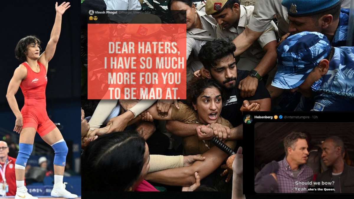 Wrestler Vinesh Phogat’s Old Tweet For ‘Haters’ Triggers Memefest On The Internet